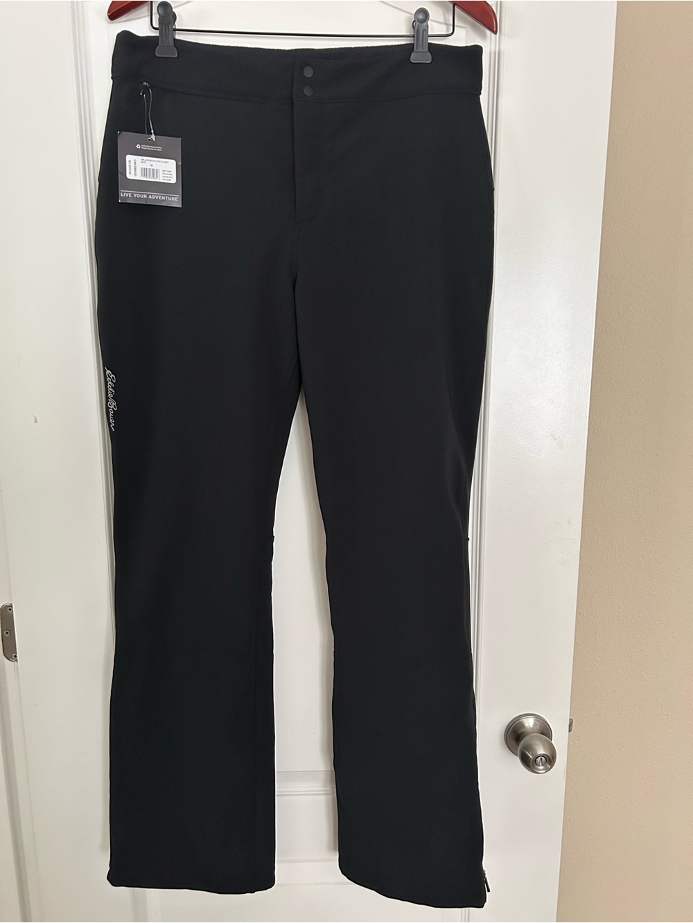 Eddie Bauer Ski Pants Alpenglow Stretch Soft Shell Water-Resistant Performance